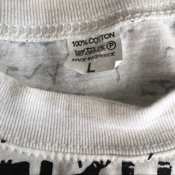 90’s Sparta Museum All Over Print Rare - Picture 3 of 3